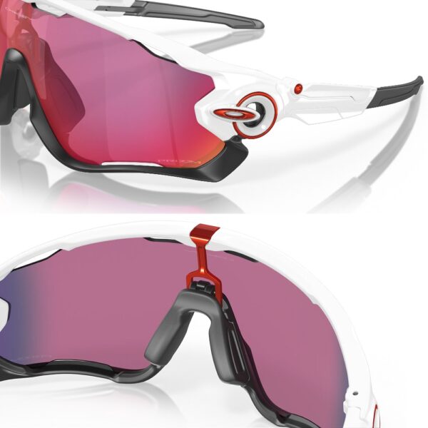 Oakley Sunglasses Jawbreaker Polished White 929005 Prizm Road - Image 6