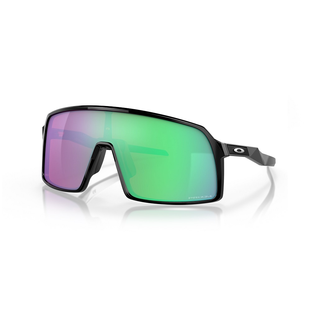 Oakley Sunglasses Sutro Sport Performance Polished Black Prizm Iridium Snow  Jade - Bikeera