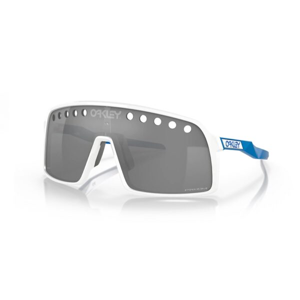 SUTRO POLISHED WHITE 940662 PRIZM BLACK Oakley Sunglasses Sutro Sport Performance Polished White Prizm - Image 1