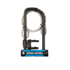 Oxford Sentinel Pro Duo U-lock 320mm X 177mm + Cable