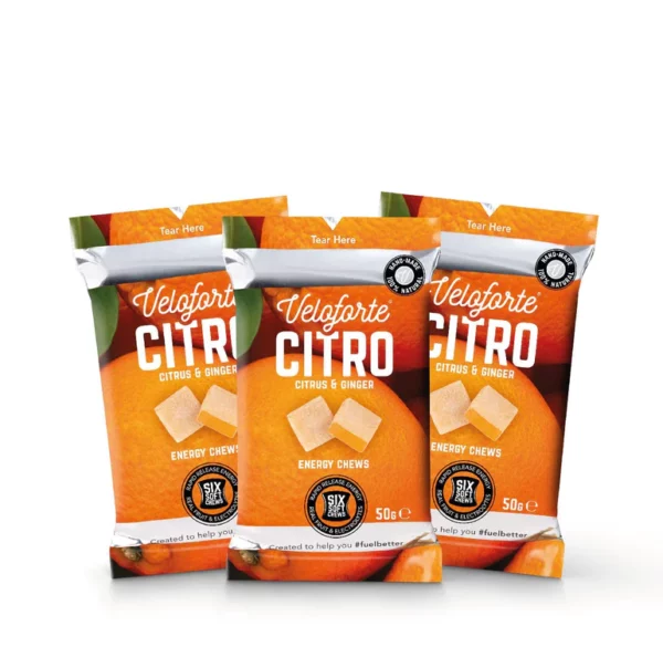 Veloforte Citro Energy Chews – Citrus & Ginger Veloforte Citro Energy Chews – Citrus & Ginger