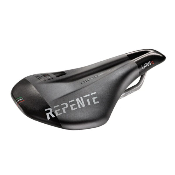 Repente Latus Cl | Saddle | Am | Black Silver Logo - Image 2