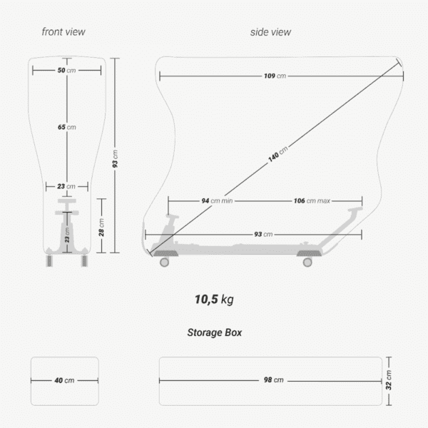 Scicon Aerocomfort 3.0 Tsa Road Bike Travel Bag / Black - Image 5
