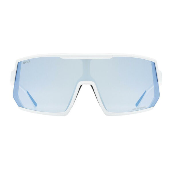 White Matt 2 Uvex Sunglasses Sportstyle 235 V - Image 3