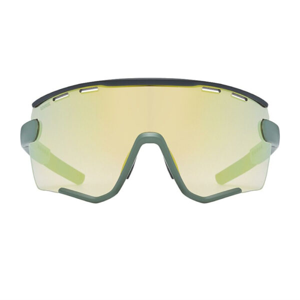 moss green-black matt 2 Uvex Sunglasses Sport Style 236 Set - Image 4