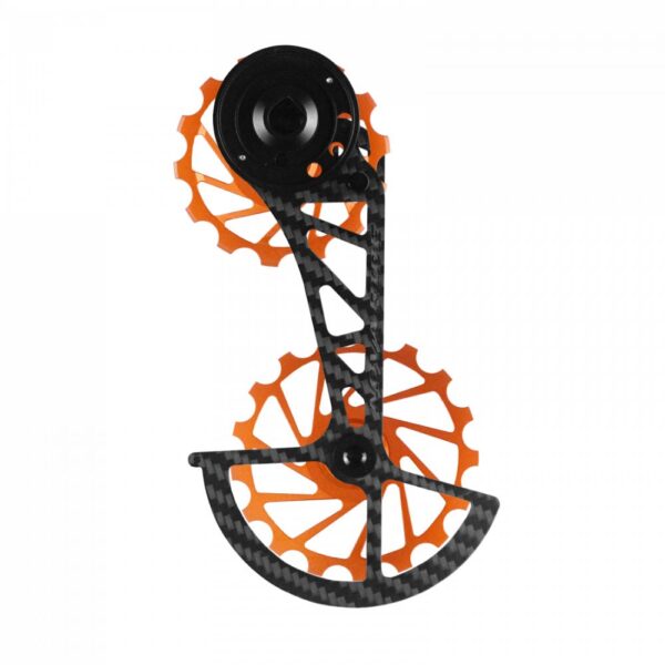 Nova Ride Carbon Ceramic Derailleur Pulley- Sram Axs 12s Orange Nova Ride Carbon Ceramic Derailleur Pulley- Sram Axs 12s Orange