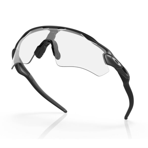 888392143570__STD__shad__al1 Oakley Sunglasses Radar Ev 009208-1338 Path Sport Performance Steel Photochromic Clear 50% Black Irid Photo - Image 5