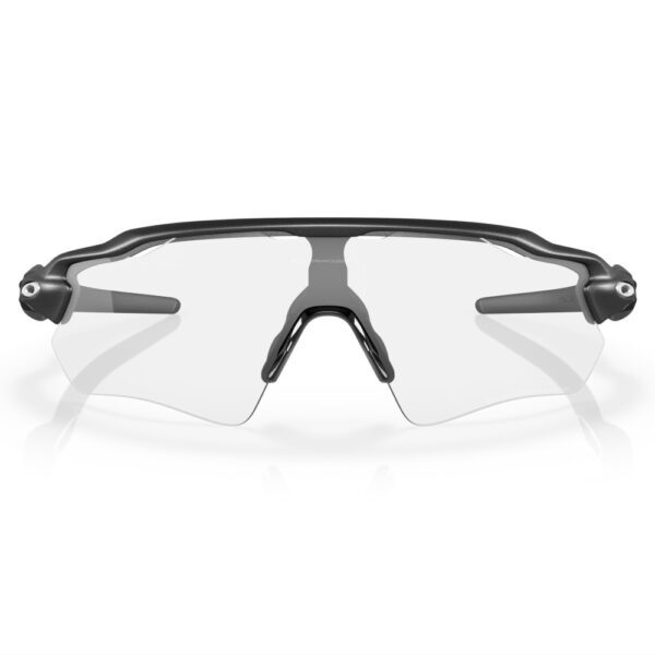 888392143570__STD__shad__fr Oakley Sunglasses Radar Ev 009208-1338 Path Sport Performance Steel Photochromic Clear 50% Black Irid Photo - Image 2