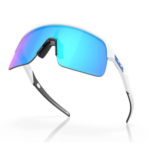 Oakley Sunglasses Sutro Lite Sport Performance Matte White Prizm, Prizm Sapphire - Image 4