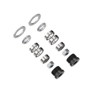 Favero Assioma Set Of Bearings Hex Nuts M6 Oil Seal End-cap And Washers
