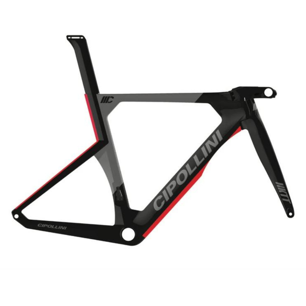Cipollini Nktt Kit Frameset Cgrs21 Carbon grey red Shiny S Q40df Fulcrum Racing 400 Bikeera
