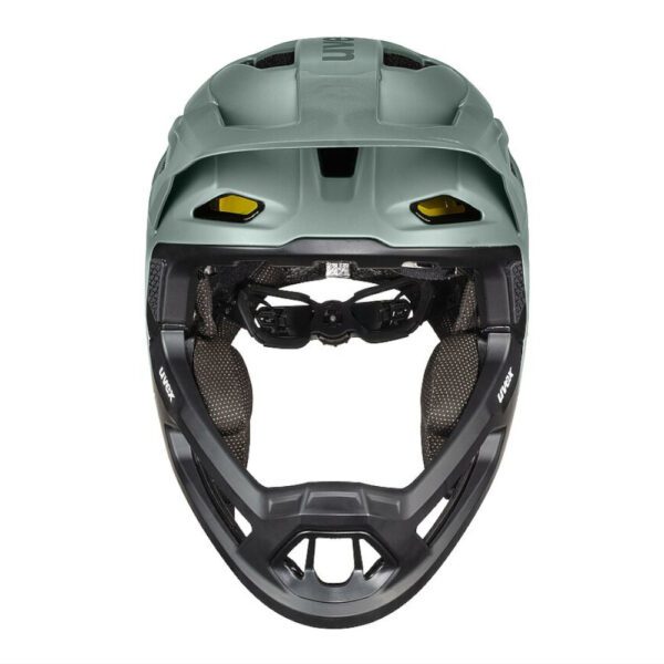 Revolet Mips - Moss Green Black Matt 2 Uvex Helmet Revolt Mips - Image 4