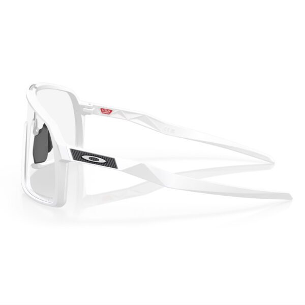 Oakley Sunglasses - Sutro 009406-9937 Sport - Performance Matte White Frame - Photochromic Lense - Image 3