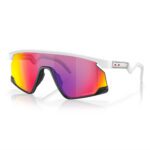 Oakley Sunglasses  Unisex Bxtr With Matte White Frame And Prizm Road Lenses