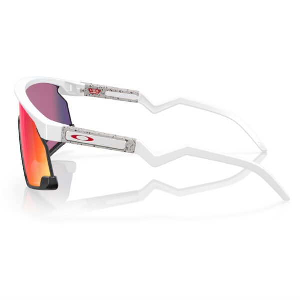 Oakley Sunglasses  Unisex Bxtr With Matte White Frame And Prizm Road Lenses - Image 3