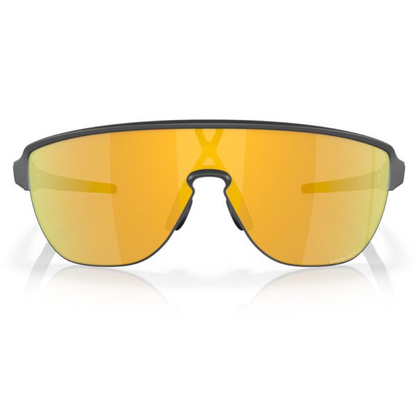 Oakley Sunglasses Corridor Fit Wide - High Bridge Fit Matte Carbon Frame - Image 2