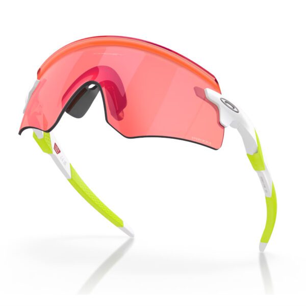 Oakley-3791-4 Oakley Sunglasses - Encoder 009471-1736 - Matte White Frame - Prizm Field Lenses - Image 4
