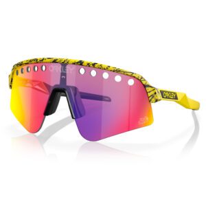 Oakley Sunglasses - Sutro Lite 009465-1839 - Sweep With Tdf Splatter Frame - Prizm Road Lenses