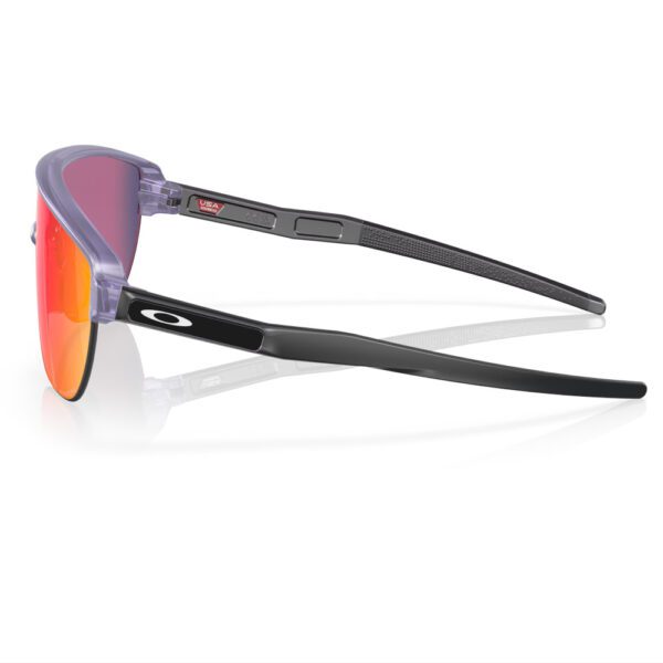Oakley Sunglasses  - Corridor 009248-0842 - Matte Transparent Lilac Frame - Prizm Road Lense - Image 3