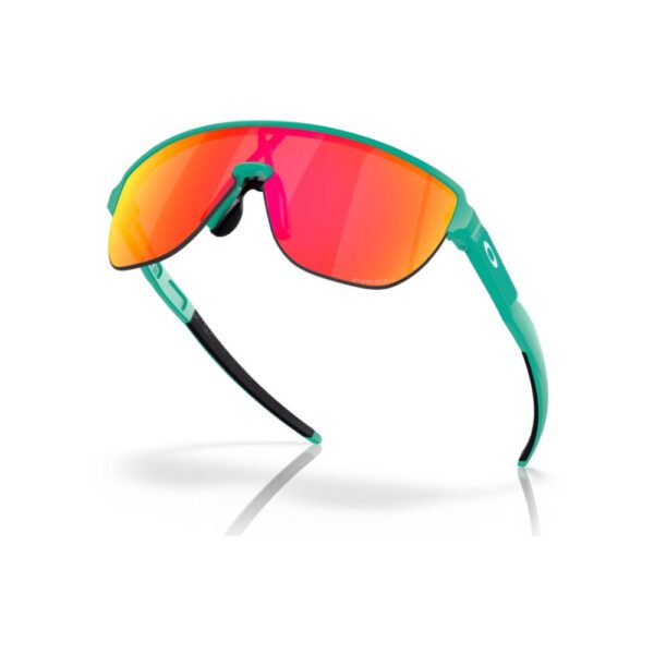 Oakley Sunglasses - Corridor 009248-0442 - Matte Celeste Frame - Prizm Ruby Lense - Image 3