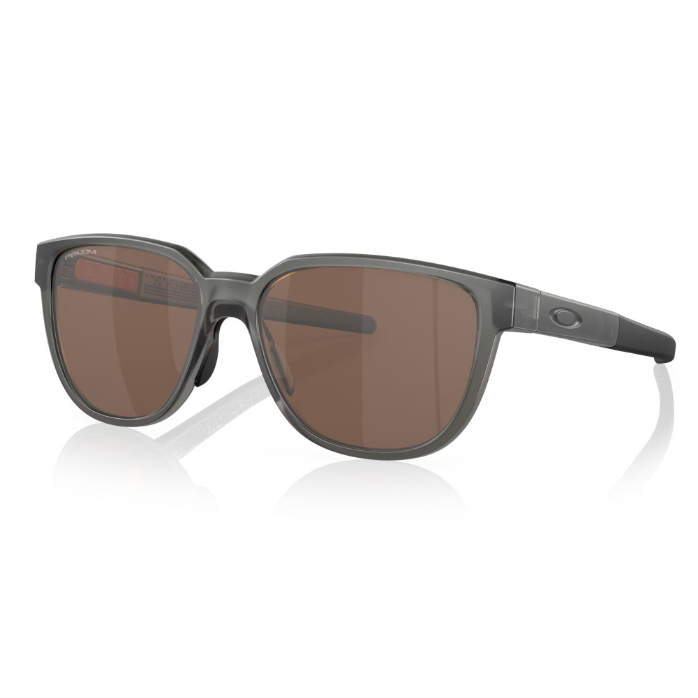 Oakley Sunglasses Actuator With Matte Grey Smoke Frame And Prizm Tungsten Lenses Bikeera