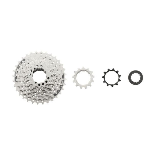 Shimano Cassette 9 Speed 11-36t Cs-hg201-9 Silver - Image 3