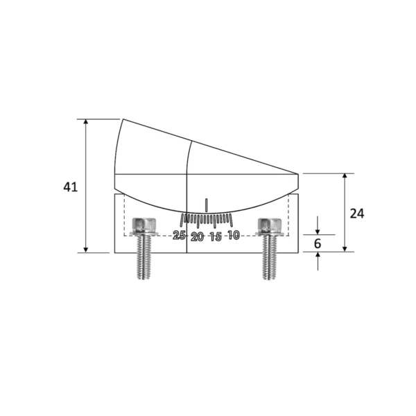 Fast Tt Adjustable Angled Riser Block M5 (5mm) Universal Fitment - Image 6