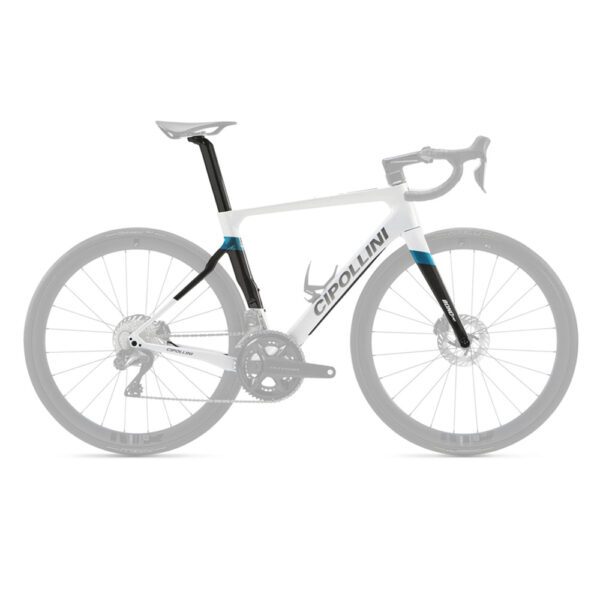 Cipollini Bond EVO Disc Brake Frameset White Pearl / Carbon / Ottanio Shiny