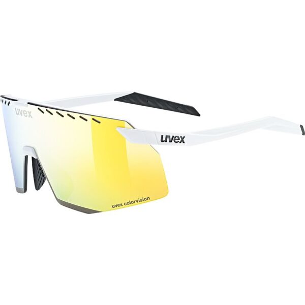 uvex pace stage CV White Matt Mirror Yellow uvex pace stage CV White Matt Mirror Yellow