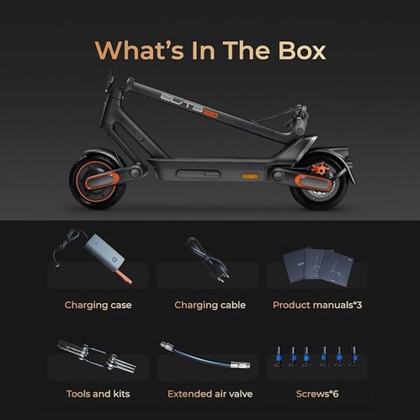 Yadea Eliteprime X1 Electric Kick Scooter - Image 7