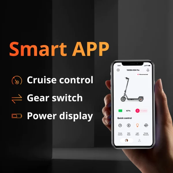 Yadea Ks6 Pro Electric Kick Scooter - Image 8