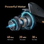 Yadea Eliteprime X1 Electric Kick Scooter - Image 4