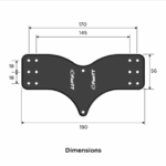 Fastt Tt Universal Mono & Twin Post Adapter Plate - Image 4