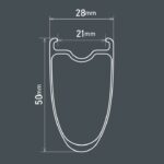 Shimano Dura-ace C50 Wheelset -  Wh-r9270 - Tlr - Image 7