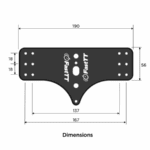 Fast Tt Adapter Plate - Fits Specialized Shiv Tri Mono Riser - Image 3