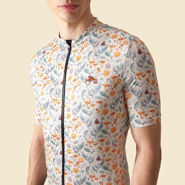 Cafe Du Cycliste Jersey Short Sleeve Fleurette V2 Men - Image 2