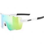 Uvex Sportstyle 236 Set - White Matt / Mirror Green Marketing
