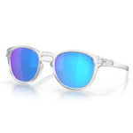 Oakley Sunglasses - Latch 009265-6553 - Matte Clear Frame - Prizm Sapphire Polarized Lense