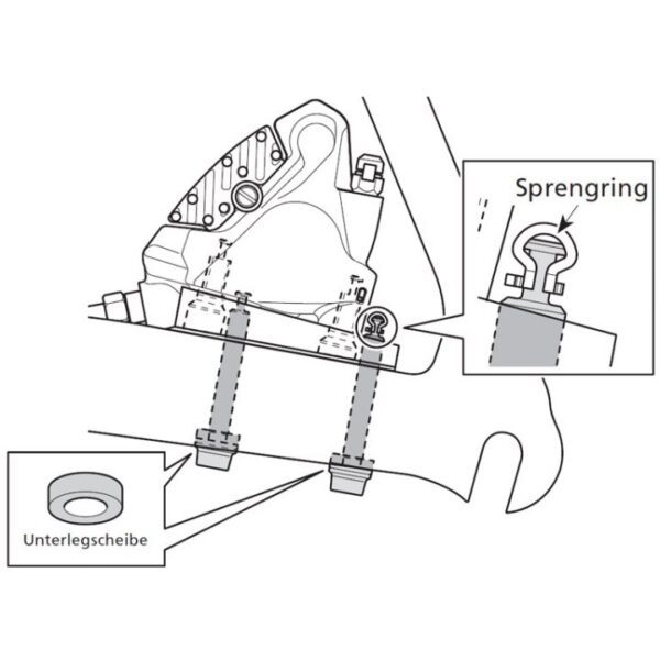 Shimano Disc Brake Adapter Sm-ma-r160 Flat Mount - Image 3