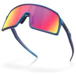 Oakley Sunglasses Sutro 009406-c137 Matte Cyan/blue Colorshift/prizm Road - Image 4