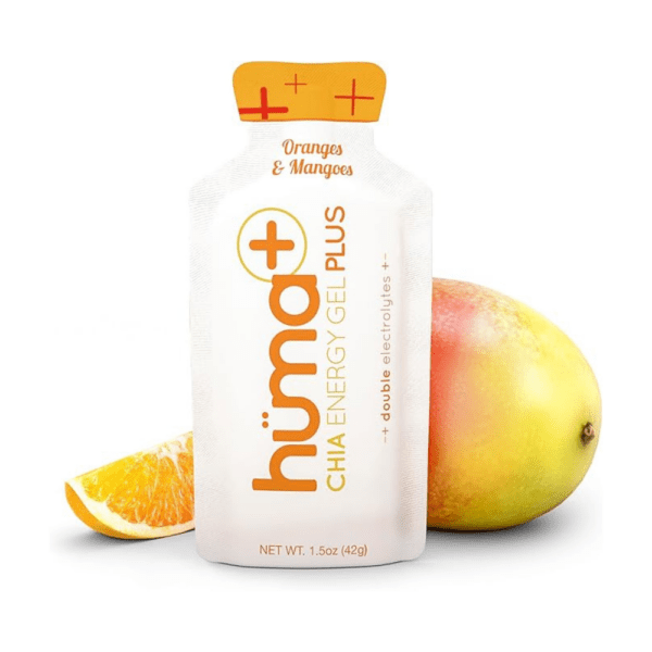 Huma Chia Energy Gel Plus - Oranges & Mangoes 42g - Image 1