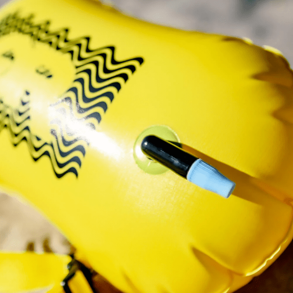 Quintana Roo Tri Swim Buoy Yellow - Image 3