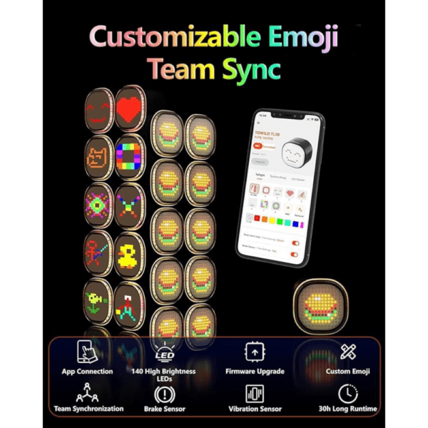 Towild Smart Expression Rear Bike Light Tl08 - Image 9