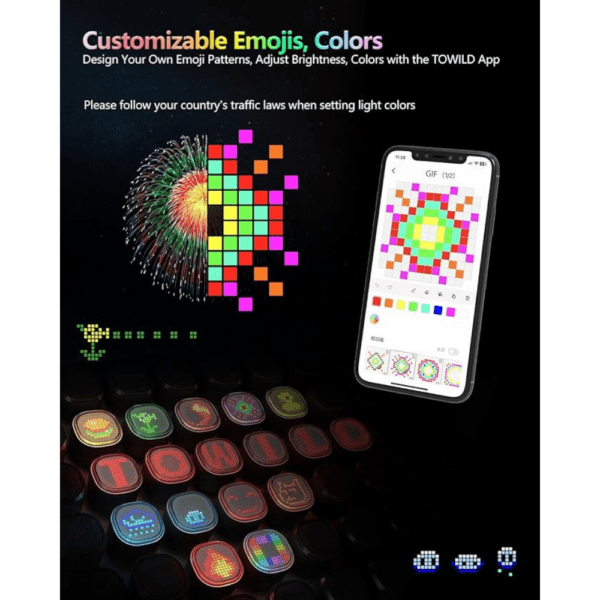 Towild Smart Expression Rear Bike Light Tl08 - Image 8