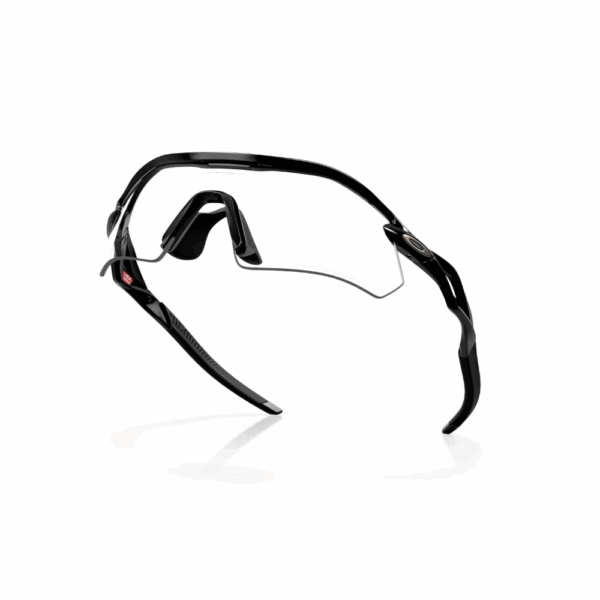 Oakley Sunglasses Radar 009495d-0236 Plate Polished Black Clear To Black Iridium Size 36 L - Image 4