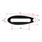 Fast Tt Mounting Spacers - (x2 Spacers) - 10mm - Image 2