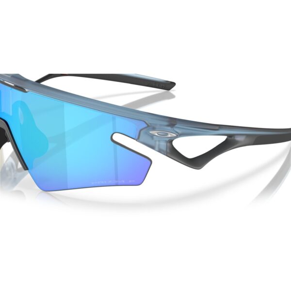 Oakley Sunglasses Sphaera 009499-0336 Slash Matt Transparent Stonewash Prizm Sapphire Polarized Size 36 L - Image 3