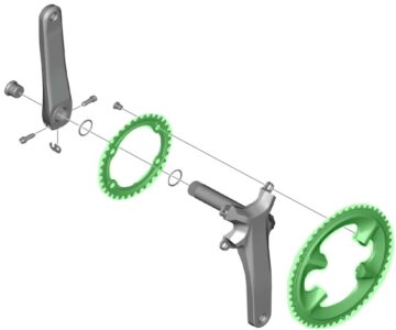 Shimano Chainring 36t-nh Fc-r7100 - Image 4