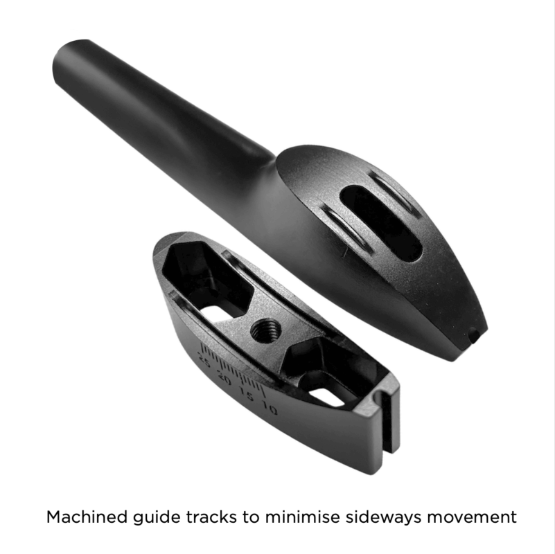 Fast Tt Risers Fast Tt Extended Adjustable Angled Riser Kit - Bikeera