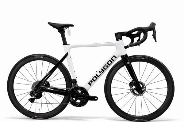 Polygon Helios A9xx  - White/black, M / Linc Alpha Wheelset (pre Loved) - Image 1